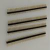 10Pcs 2.54mm Single Row Male Plug Socket Breakaway PCB Board Pin Header Connectors Board Spacer Easy to Install