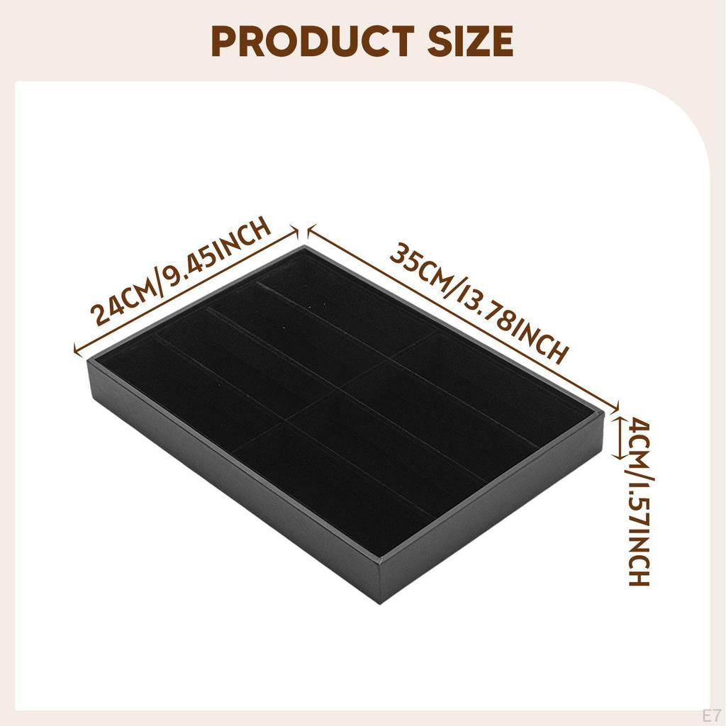 Eye Glasses Holder Container Eyeglass Sunglasses Organizer Case 8 Grids Multifunctional