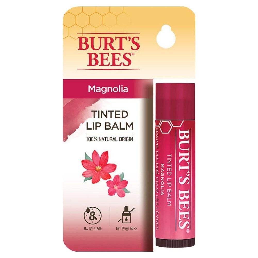 Burt's Bees Tinted Lip Balm, Magnolia, 4.25g, 1 unit