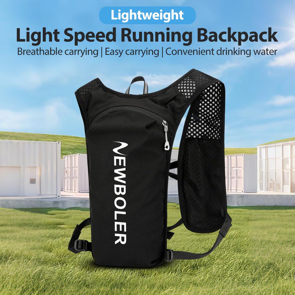 Breathable Lightweight Hydration Backpack for Outdoor Sports, Running, and Mountaineering – Unisex Double Shoulder Vest