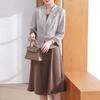 Xuexi Trendiges Herbstkleid für Frauen Zweiteiliges Set