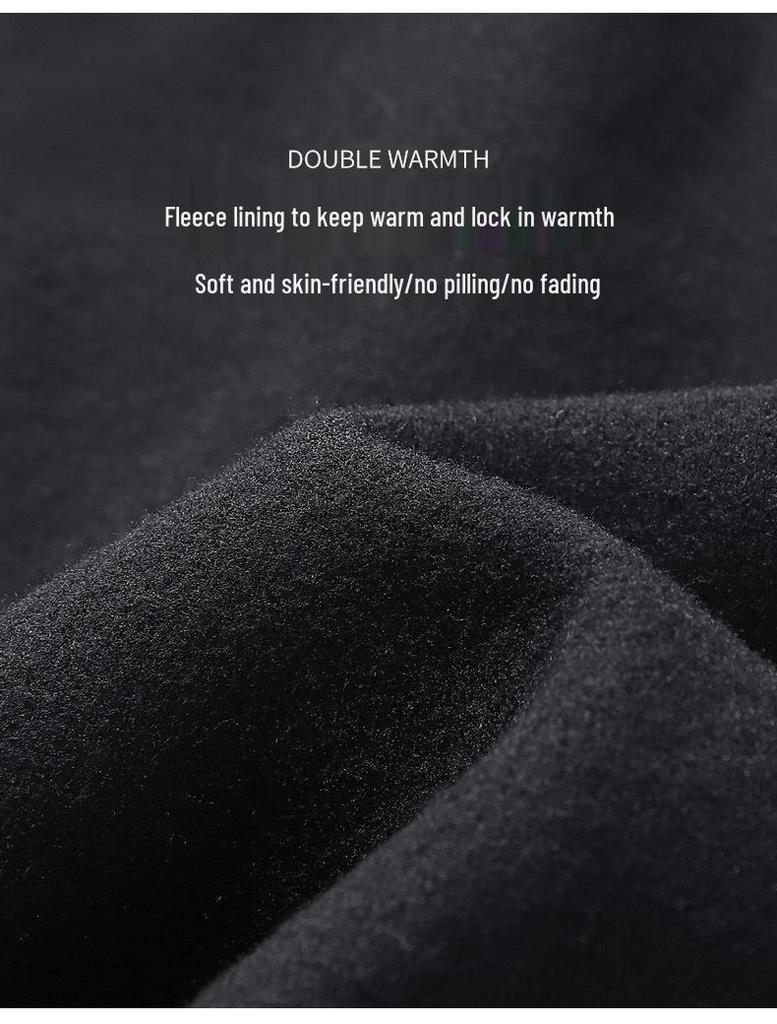 Men's Fleece-Lined Sports Tights: Warm, High-Elasticity, Quick-Dry Base Layer for Running, Basketball, and Training.