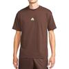 Nike T Shirts Men's Umber Crew Neck Moderate (Unisex) T-Shirts DQ1816 227