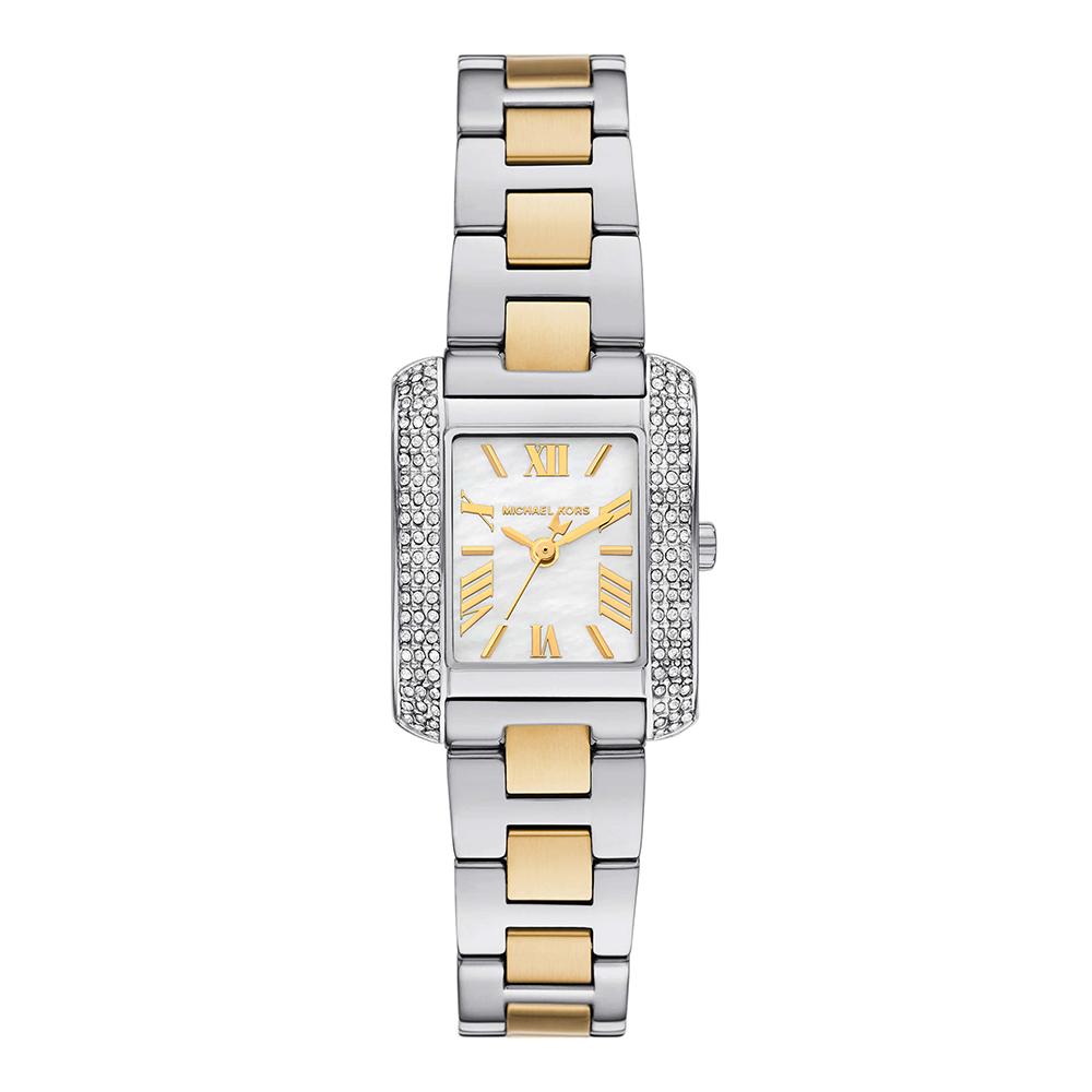 Maikeulkoeoseu Mk4882 (Emery) Emery Mother-Of-Pearl Square Women'S Metal Watch