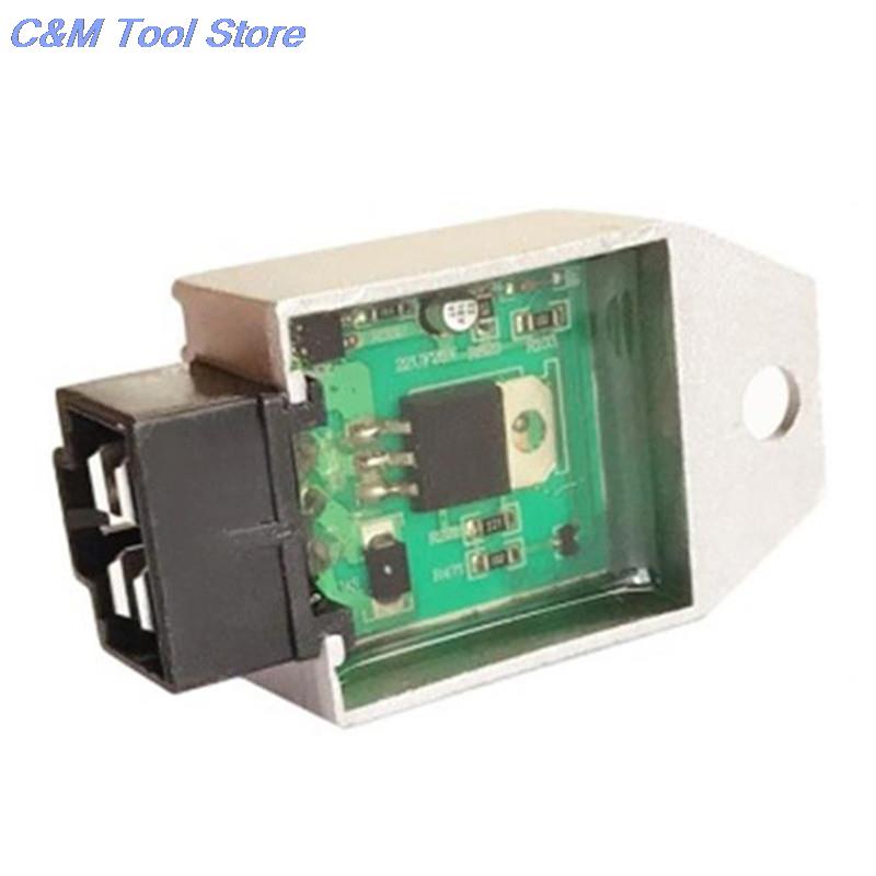 2024 New Motorcycle Voltage Regulator Rectifier 4Pin Fit for Buggie with GY6 50cc 125cc 150cc Moped Scooter
