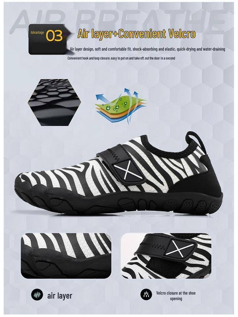 Kids' Quick-Dry Non-Slip Beach and Snorkeling Shoes for Boys and Girls