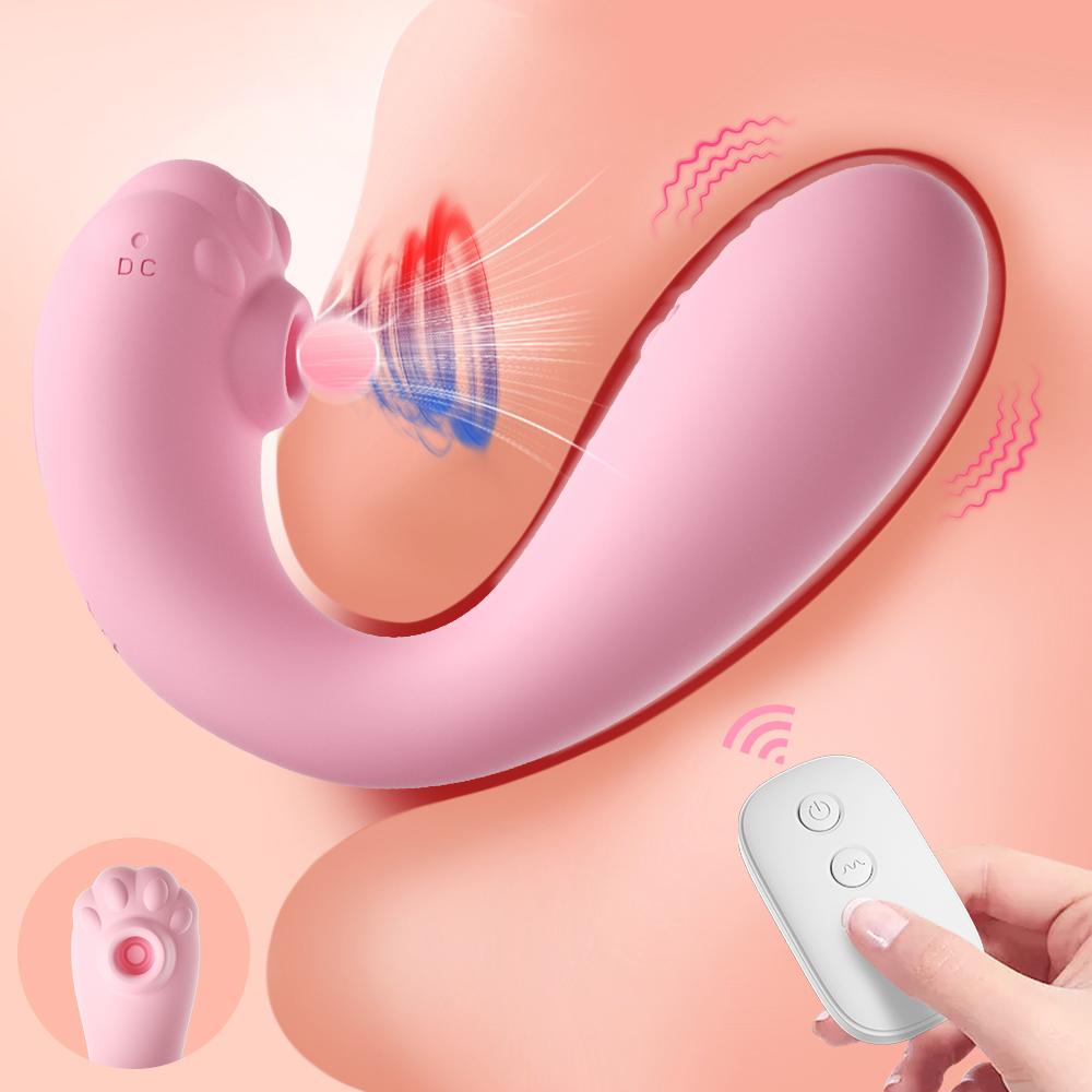 Suck Jump Egg Remote Control Flirting Masturbation Clit Sucker G-spot Stimulation False Penis Vibrator For Women Sex Toys 18+
