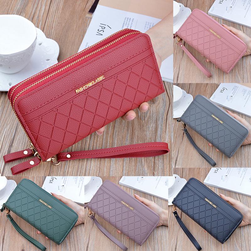 Dlouhá dámská peněženka Taštičky Peněženka na mince s třásněmi Držák na karty Peněženky Dámská PU kůže Spojka Taška na peníze PU kožená peněženka