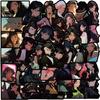 50 Black Border American Retro Old Comic Doodle Stickers Guitar Notebook Suitcase DIY Waterproof Stickers