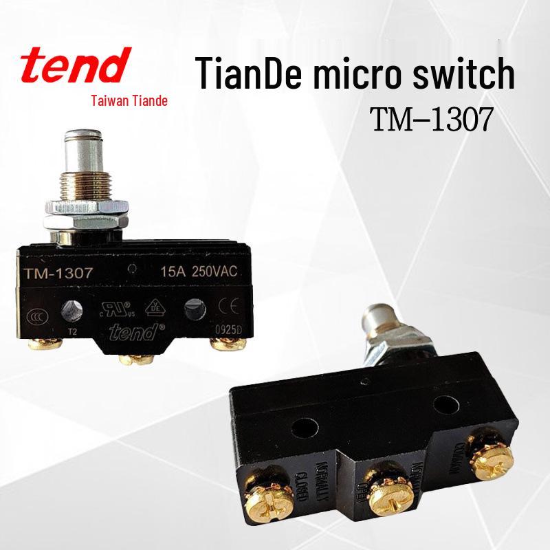 

Genuine Taiwan Tende TM-1307 Micro Momentary Limit Switch 15A 250VAC