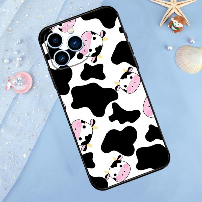 

Cut Cow Case For iPhone 17 Pro Max 16 15 14 13 12 11 Pro Max Plus 12 13 Mini 16e 17 Air Back Cover iPhone 12