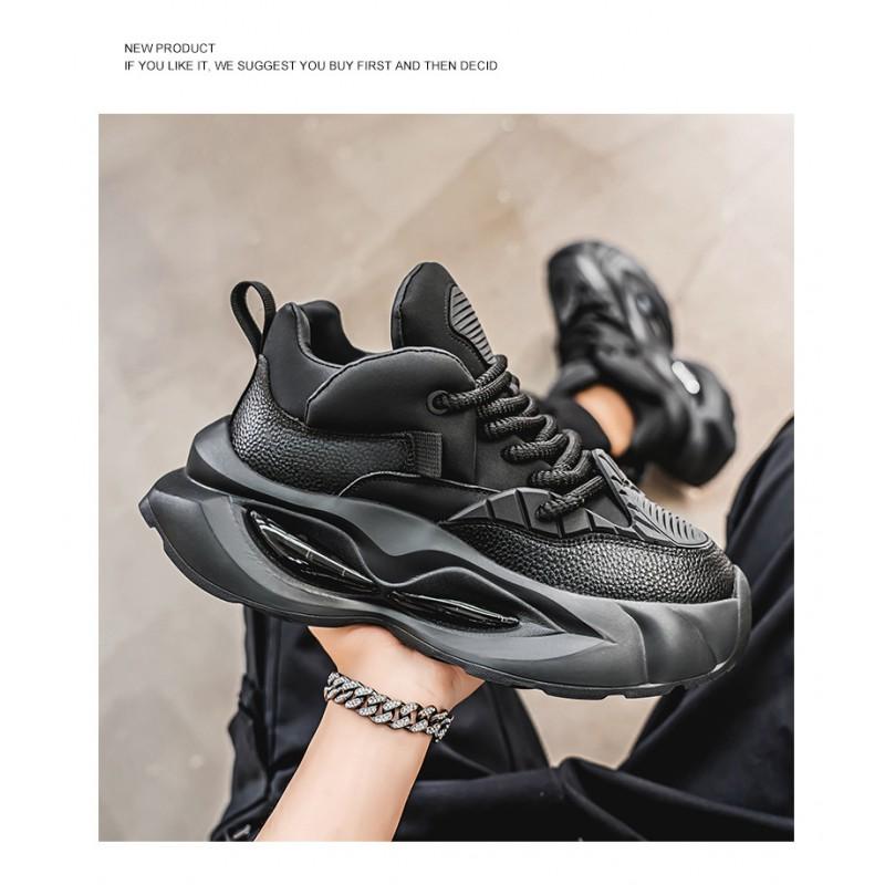 Mens Chunky Sneakers Thick Sole Comfortable Casual Shoes Daily Wear Walking Campus Style