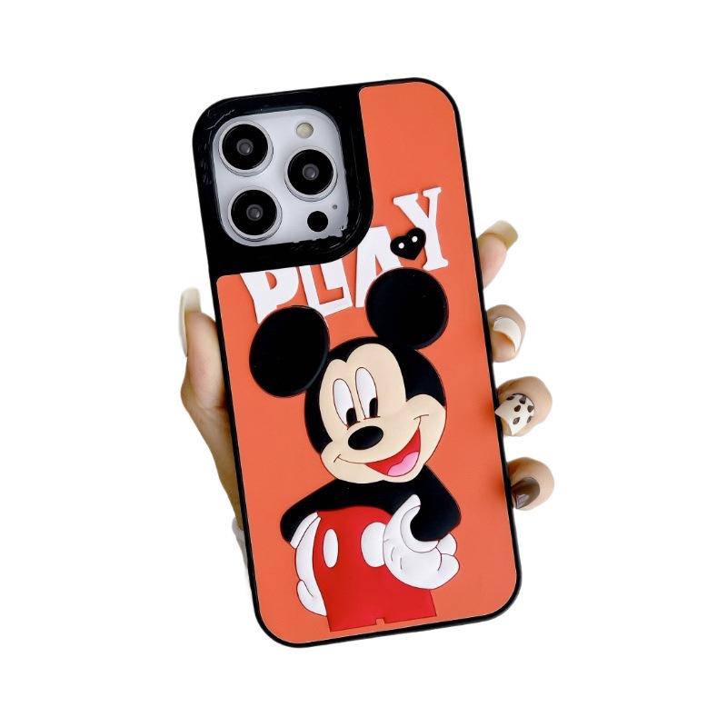 Cartoon 3D Stereo Protective Case for 15Pro Phone