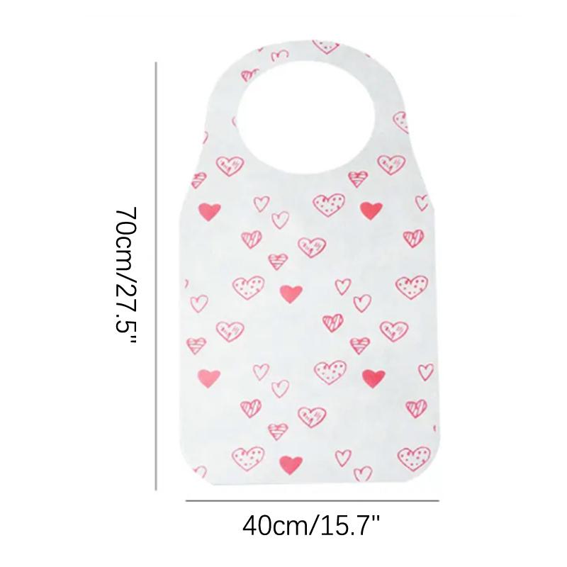 10 Pcs Disposable Apron For Hotpot Oil-Proof Anti-Fouling Aprons Adults Portable Cleaning Cooking Non-Woven Waterproof Delantal