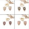 Zinc Alloy Charms Ellipse Virgin Mary Charms Pendant For DIY Fashion Necklace