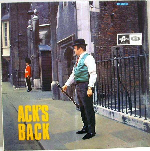 

Виниловая пластинка ACKER BILK HIS PARAMOUNT JAZZ BAN Acks Back 33SX1747 Columbia 1965 UK Джаз Б/у