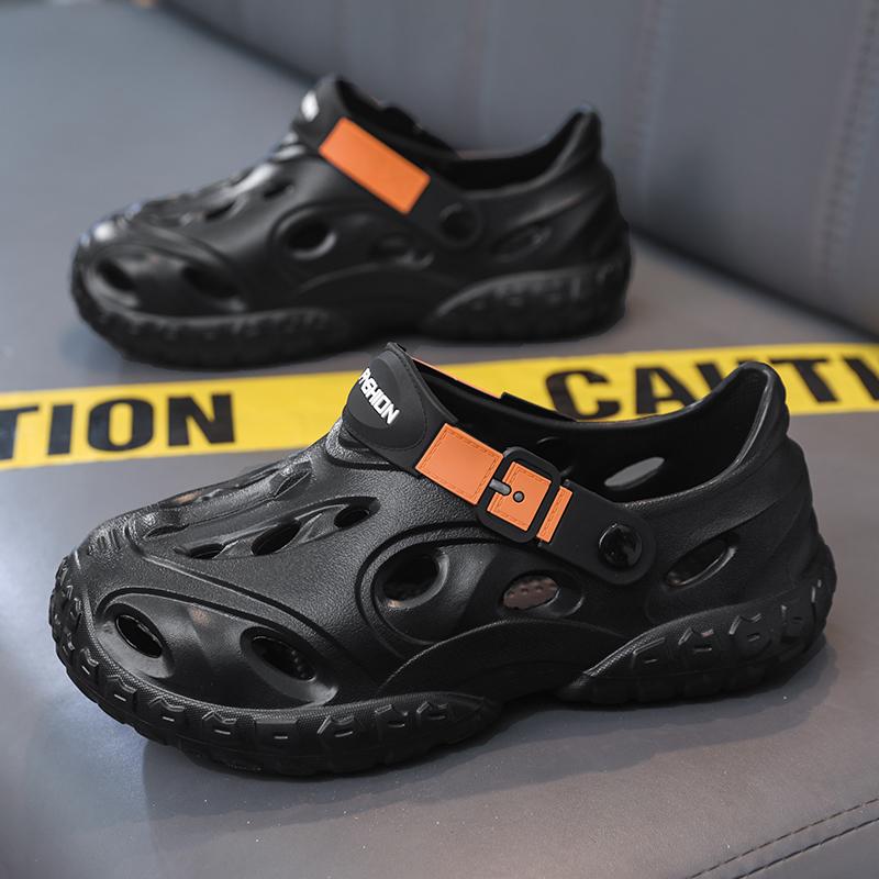 Summer Outdoor Men Beach Sandals Fashion Eva Mens Slippers Anti Slip Man Casual Shoes Comfortable Wear Resistant Garden Shoes