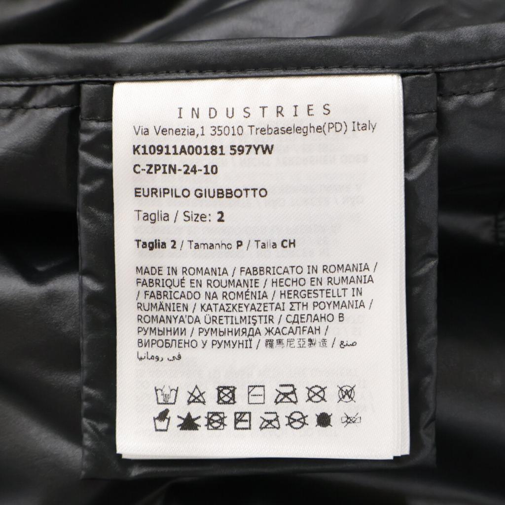 Moncler Brand New, Unused, 2024 EURIPILO Nylon Tech Hooded Parka Jacket 2 blackUsed