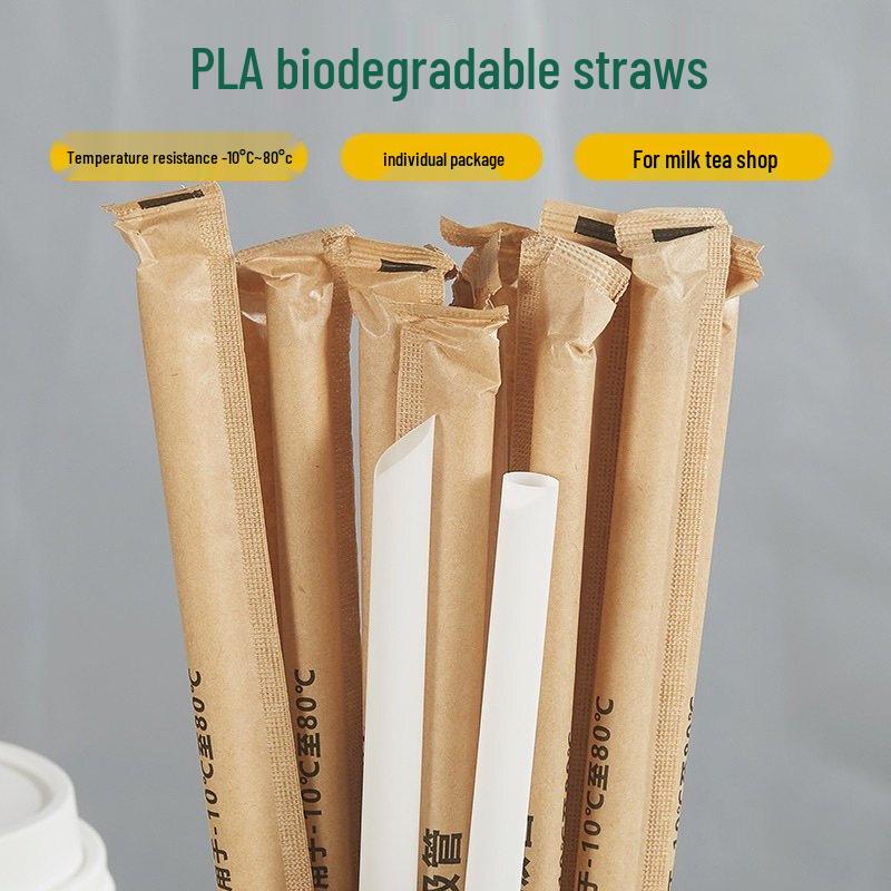 ZISIZ High-Temperature Biodegradable PLA Straws