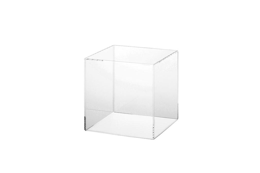 Suzuki Plastics 5-sided Acrylic Box, W300 X D300 X H300