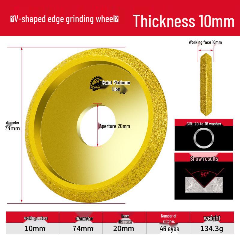 Taichung Diamond Grinding Tool for Marble, Quartz, and Tile Polishing and Trimming