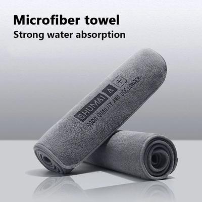 High-end Microfiber Auto Wash Towel Car Cleaning Drying Cloth Hemming Car Care Cloth Detailing Car Wash Towel Microfiber Cloth