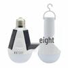 LED Solar Emergency Outdoor Light Bulb for Night Markets & Street Stalls—Low-Carbon Charging Lamp