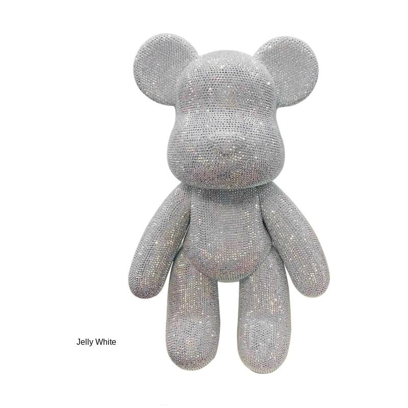 

Креативний 5D алмазний живопис Ведмідь Каваї Аксесуари Естетика Прикраса кімнати Статуя Стіл Подарунок ручної роботи Прикраса дому Height 18cm