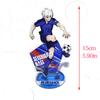Blue Lock Anime Keychain Isagi Chigiri Bachira Nagi Action Figure Acrylic Stand Model Plate Desk Decoration Ornament Fans Gifts