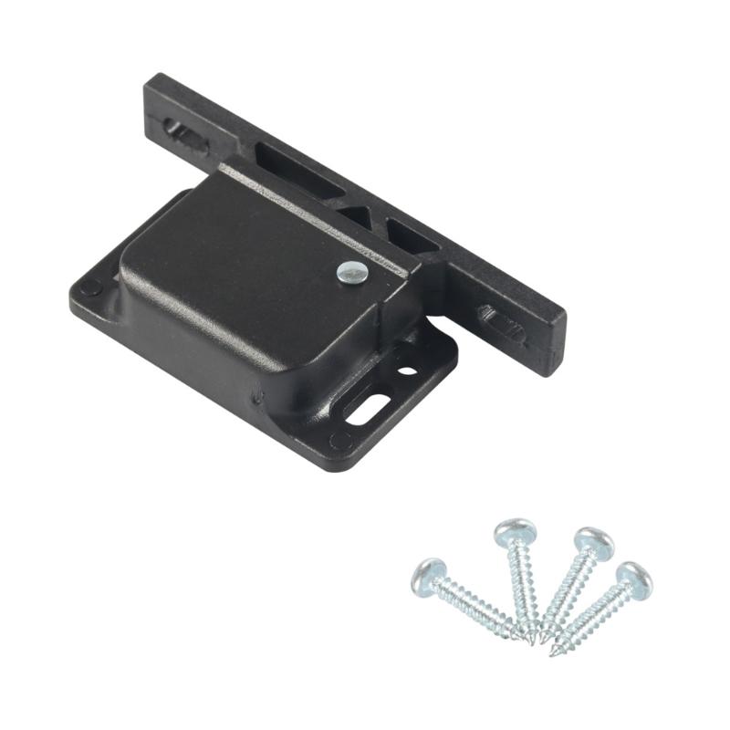 Campers Cabinet Push Latches Fastener With Mounting Hardware For Quick Push To Close Latching Solution Easy Installation