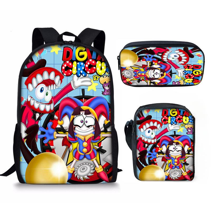 Magic Number Circus Theamazingdigitalcircus Schultasche Ranzen Federmäppchen