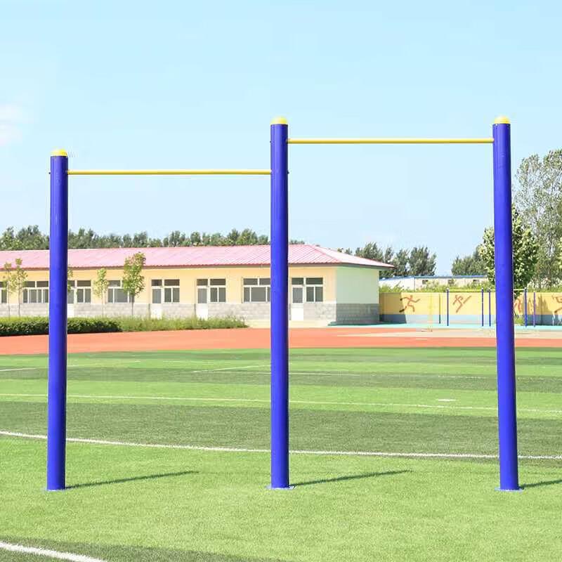 Outdoor High-Low Pull-Up Parallel Bars Fitness Station