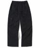 NOT4NERD Contour Shirring Nylon Cargo Pants - Black