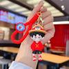Kreslená klíčenka One Piece: PVC Figurkový přívěsek na tašky a auta, roztomilý dárek