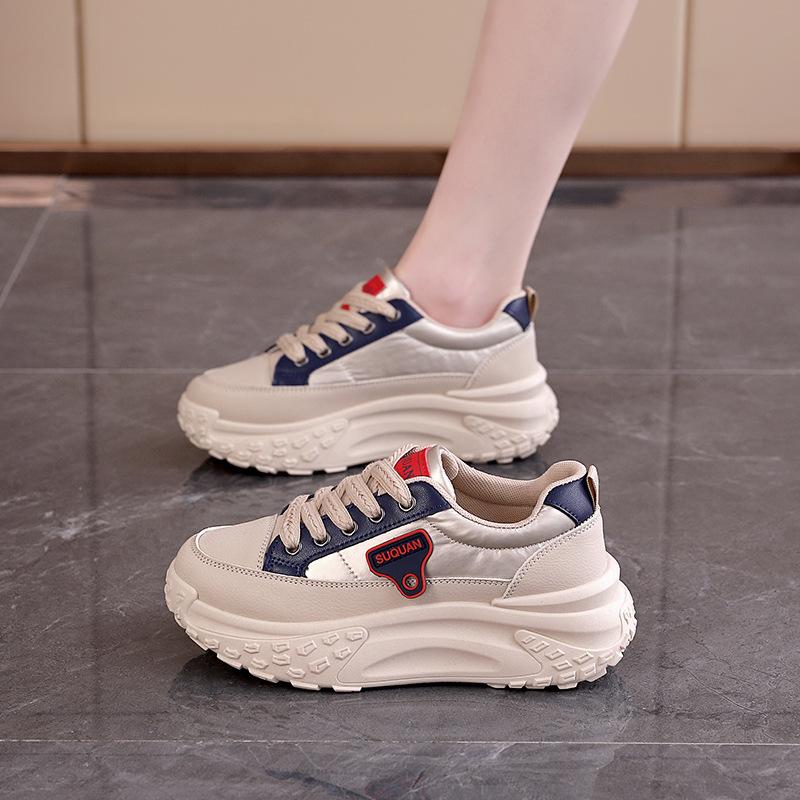 

Platform casual shoes women s ins tide 2025 spring and autumn new women s shoes comfortable and versatile student shoes dad shoes 35