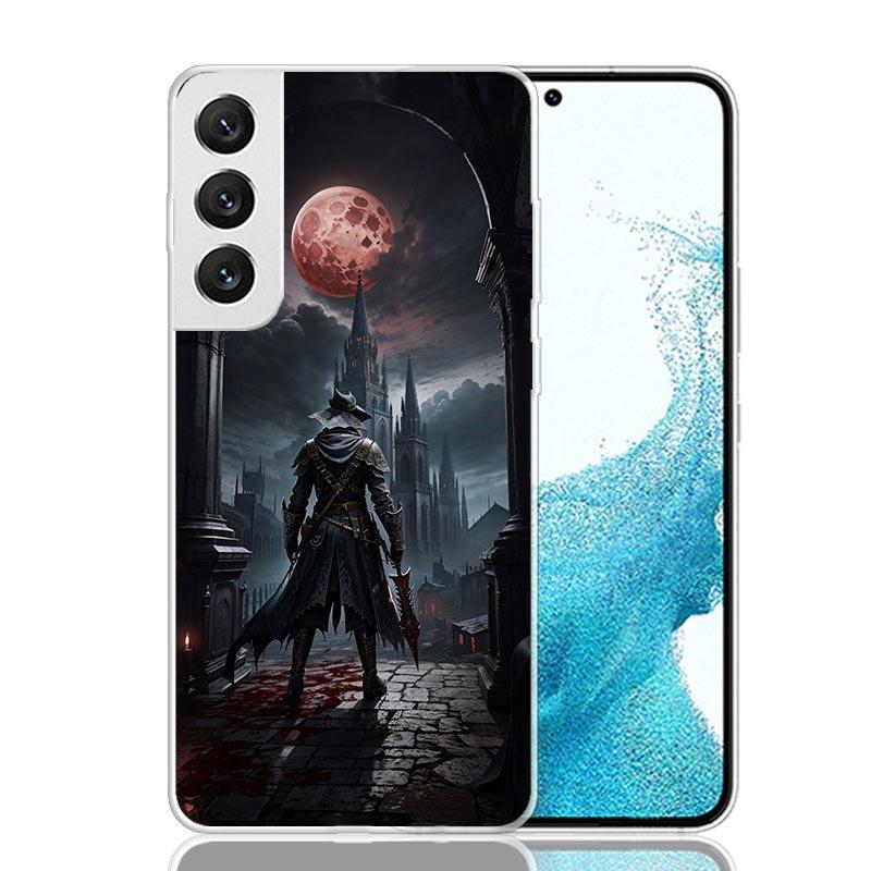 

Bloodborne Game Phone Case For Samsung Galaxy S26 Ultra S23 S24 S25 Edge S20 FE S21 S22 Plus Soft Print Shell Cover Fundas Galax Samsung S22 Ultra