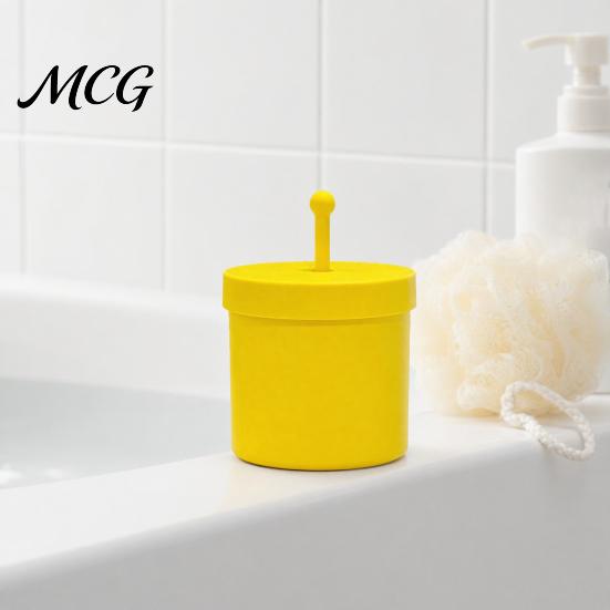 Reusable Skincare Accessory 3D Printed Cleansing Bubble Foam Maker, Face Wash Foamer with Dust-Proof Cover, One-Click Marshmallow Whip Maker for Dense
