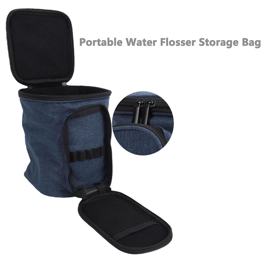 Water Flosser Carrying Bag Oxford Cloth Toiletry Bag Large Capacity Cosmetic Pouch for Travelling Trips Camping