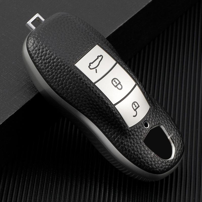 

Модный ТПУ Чехол для Смарт-ключа Автомобиля, Набор Чехлов-брелоков, Корпус для Porsche Panamera Spyder Carrera Macan Boxster Cayman Cayenne 911 970 981 991 белый