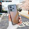 KEYSION Fashion Laser Gradient Colorful Phone Case for Redmi Note 14 4G 5G TPU+PC Shockproof Back Cover for Redmi Note 14