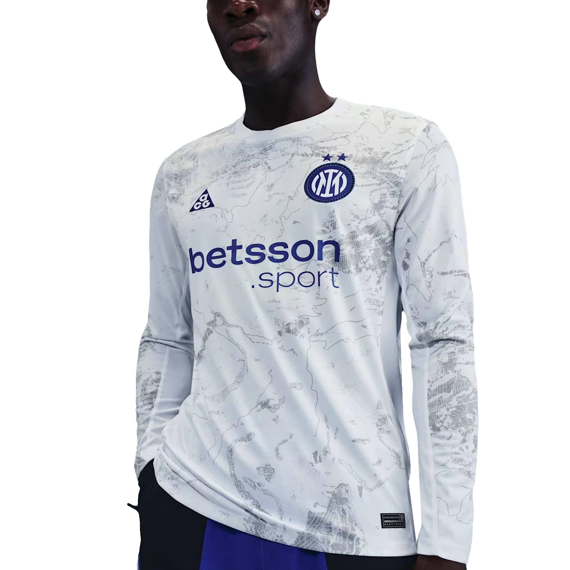 

Nike Inter Milan ACG Dri-FIT Replica 2026 Goalkeeper SE Crew Neck Long Sleeve Football Shirt Men tops IB3145-100 XL