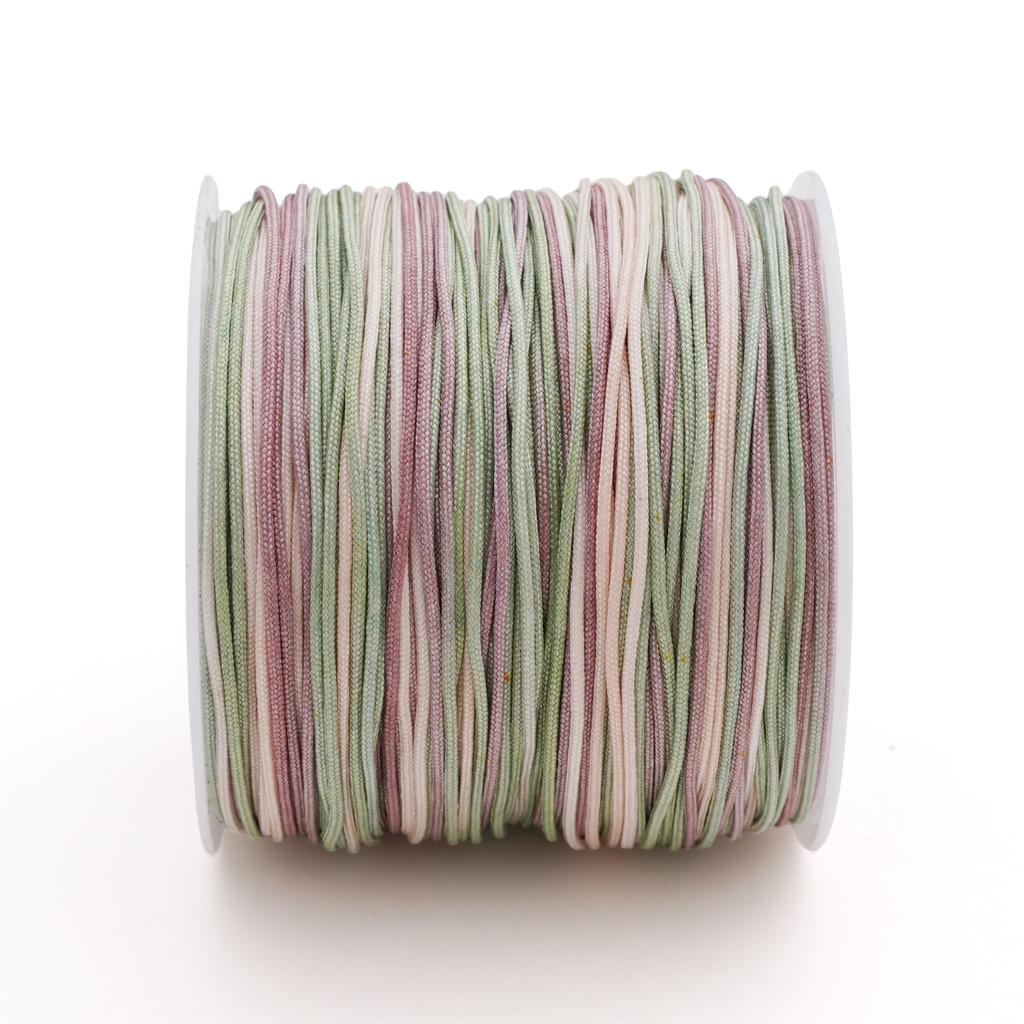 5-50m/lot 0.8mm Cotton Cord Nylon Cord Thread String DIY Beading Braided Bracelet Jewelry Making