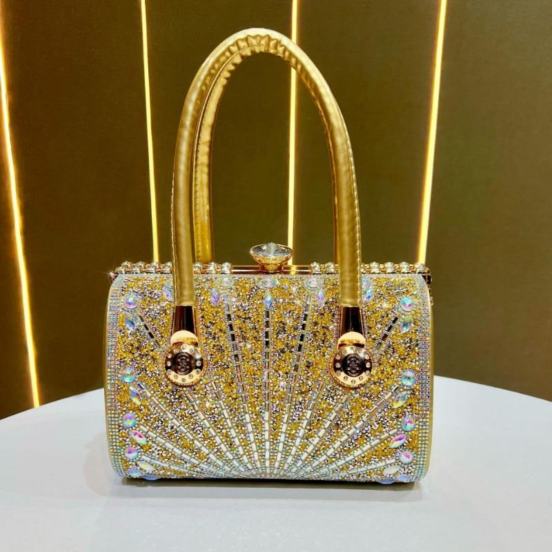 Dinner Bag, Large-capacity Handbag, High-end Dress Bag, Light Luxury Single-shoulder Crossbody Bag