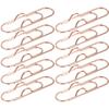 10-1Pcs Metal Pen Holder Clips Portable Paper Fix Clips Journal Document Notebook Pictures Pin Pocket Student Office School Tool