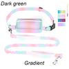 Multifunctional Sports Waist Bag Extended and Thickened Leash for dog walking and dog leash pet running leash with waist bag