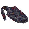 Ethnic Style Picnic Mat Storage Bag Multifunctional Canvas Yoga Shoulder Bag for Fitness Outdoor
