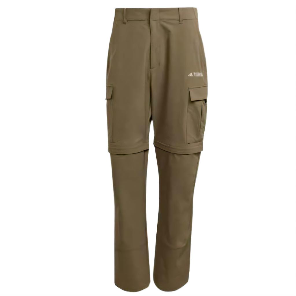 Adidas Terrex SS25 Fashion Versatile Classic Sports Long Pants Men Pants Olive-Green JD3485