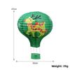 Flags Christmas And Ornaments With Parachute And Hot Air Balloon Exterior Design