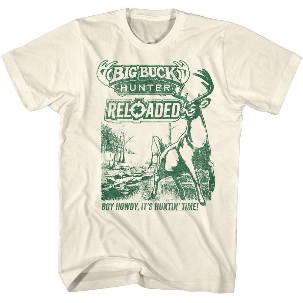 Big Buck Hunter Reloaded Video Game Boy Howdy It Huntin Time Men T Shirt XXXXL