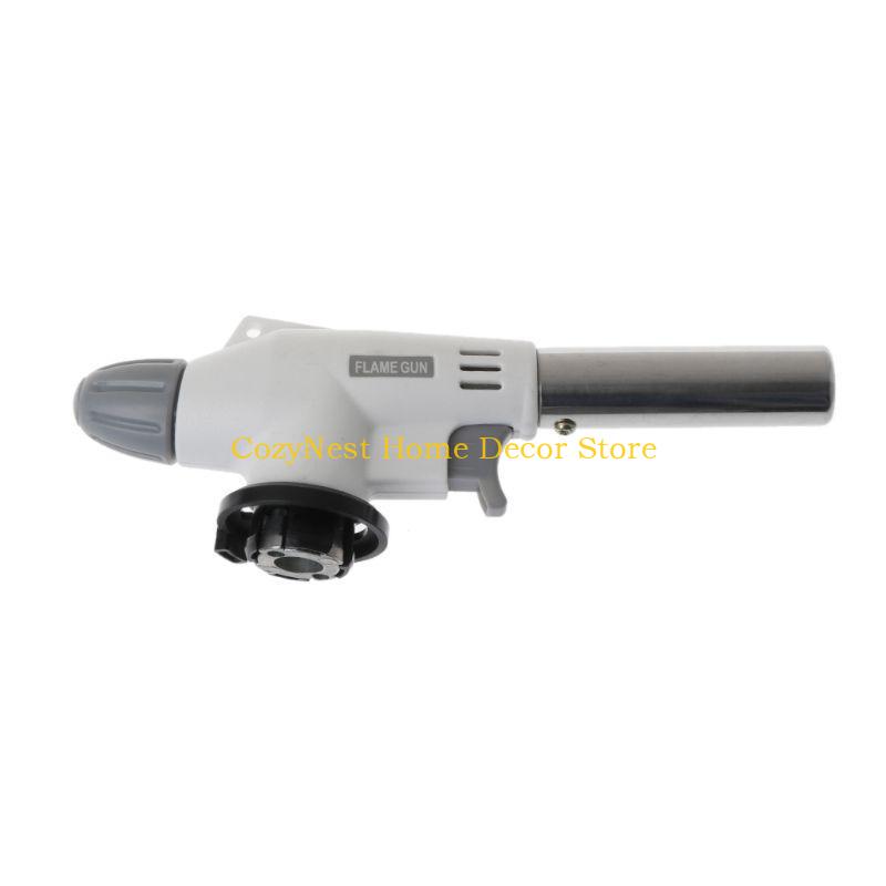 92MF Metal Flame Gas Torch for Professional Family Cooks Wind Proof